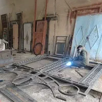 جوشکاری سیار اسکلت وبرشکاری سقف اکاسیف