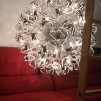 لوستر توپی  بزرگ و زیبا