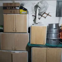 کابینت فلزی با سینک