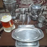 سماور قدیمی برنجی مدل آپولون