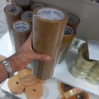 چسب پهن قهوه ای دیسکی