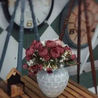 گل رومیزی|گل مصنوعی|قم, نیروگاه|دیوار
