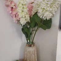 گل با گلدان