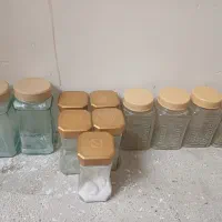 ظرف حبوبات شیشه ای