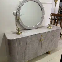 ست آینه کنسول و میز تی وی نو نو