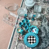 ظروف شیشه ای در حد نو