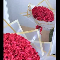 دسته گل رز