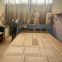 خدمات سی ان سیCNC MDF و چوب میز ۲×۴ چهارکله روتاری