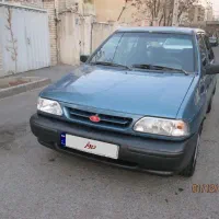 پراید ۸۴ آبی اطلسی با فنی سالم و بیمه