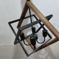 لوستر چوبی
