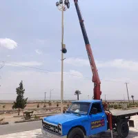 خدمات جرثقیل نیسانی ۲تن سبد دار