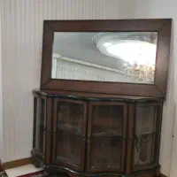 آینه کنسول شیشه ای تمیز