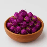 غنچه گل محمدی لاله زار