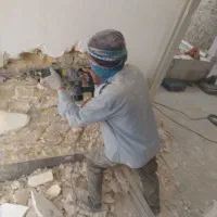 تخریب دیوار و بتن با پیکور