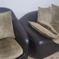 مبل راحتی چرم