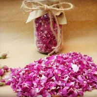 برگ گلمحمدی خشک شده اعلا درجه یک امسالی