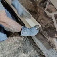 کاشیکاری دیوار چینی سیمان کاری بلوک چینی
