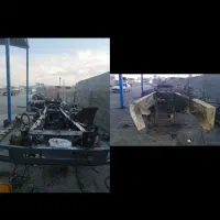 آهنگری و شاسی کشی تریلی وکشنده