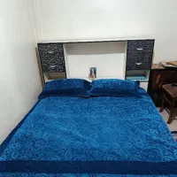 تخت خواب دو نفره همراه با تشک نو