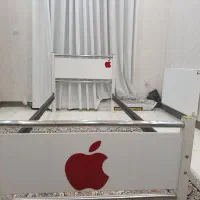 تخت چوبی استیل کاملا سالم بدون کفی