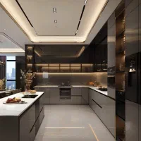 کابینت لوکس سفارشی با قیمت تولیدی کد (۲۰)