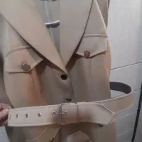 کت دامن همراه کمربند