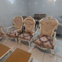 مبل کلاسیک 9نفره کارکرده در حدنو