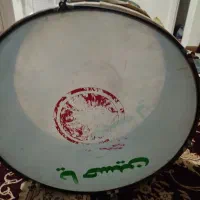 طبل محرم به همراه دسته