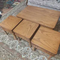 میز  جلو مبلی وسه عدد عسلی