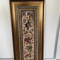 تابلوفرش دستباف طرح شکارگاه- نو