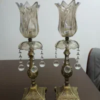 شمعدان لاله برند actuore crystal