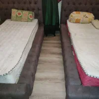 ۲عدد تختخواب  چسترهمراه با تشک