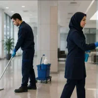 شرکت خدمات نظافتی پرستاری ارمغان سبز بامجوزرسمی