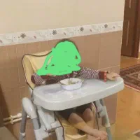 گهواره کودکان وفوری صنلی غذا