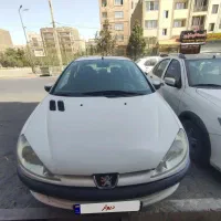 پژو 206 تیپ 2.سفید