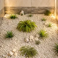 ۲۵ بوته گل مصنوعی دکوراتیو (نصف قیمت نو)