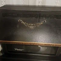 بخاری طرح شومینه گازی پولار