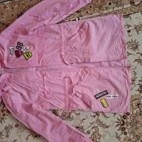 مانتو دخترانه کتان نو