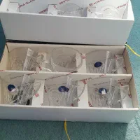 دودست فنجان دسته دار کریستال ایرانی