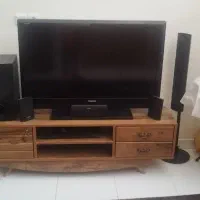 میز تلویزیون چوبی