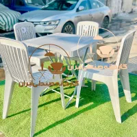 میز و صندلی پلاستیکی  طرح تندیس(کارخانه)