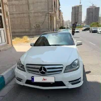 بنز c200 مدل ۲۰۱۲  فیس ۲۰۱۴ کمربند قرمز