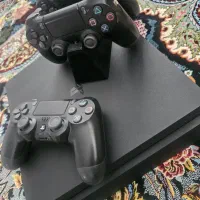 ps4 اسلیم یک ترا کپی خور سه دسته  با چند بازی