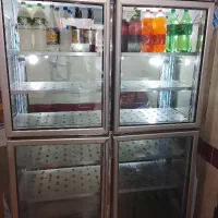 یخچال چهار در مرغ فروشی در حد صفر
