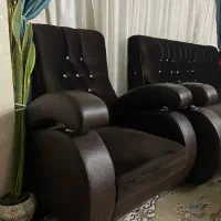 مبل ۷ نفره پارچه و چرم
