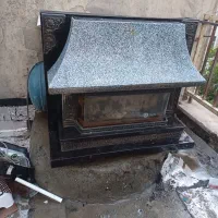 بخاری شومینه‌ای دو شعله مهیا گاز مدل ۲۴۰۰۰