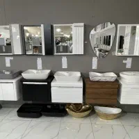 کابین روشویی پی وی سی آینه باکس PVC