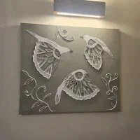 تابلو دکوراتیو آینه ای