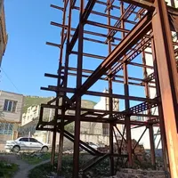 فروشن ساختمان نیمه ساخت ۴ طبقه اسکلت|فروش آپارتمان|گرمی, |دیوار