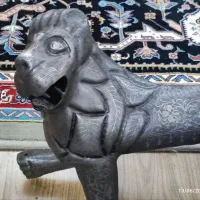 شیر علامت طلا کوب قدیمی